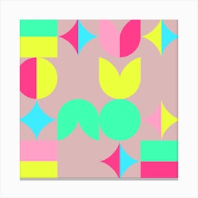 Geometric Shapes 2 Canvas Print