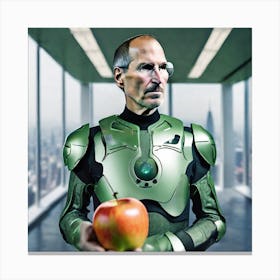 Apple Steve 18 Canvas Print