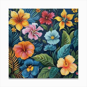 Tropical Vibrance (3) Canvas Print