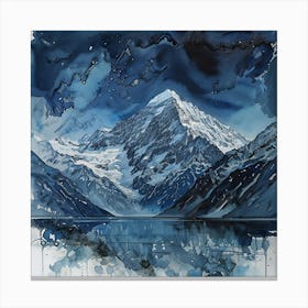 New Zealand Mountain Canvas Print