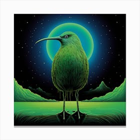 New Zealand Kiwi Canvas Print