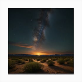 Milky Way 10 Canvas Print