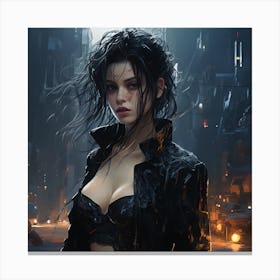 Cyberpunk Canvas Print