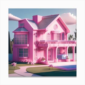 Barbie Dream House (336) Canvas Print