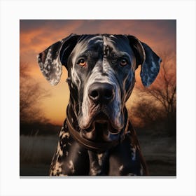 Great Dane 3 Canvas Print