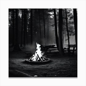 Campfire Canvas Print