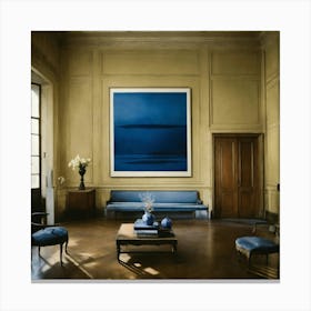 Blue Room 3 Canvas Print
