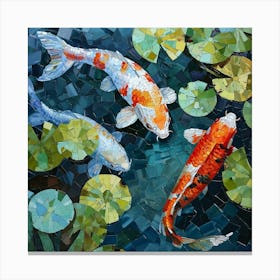 Koi Fish Canvas Print