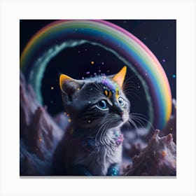 Cat Galaxy (74) Canvas Print