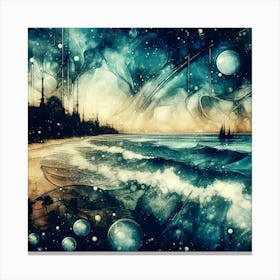 By The Sea No 3 1 Canvas Print