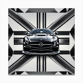 Mercedes Sls 3 Canvas Print