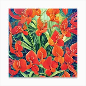 Anthurium Flowers 8 Canvas Print