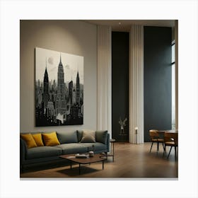 New York City Skyline 1 Canvas Print