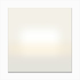 Blurred Square - Simplicity Canvas Print