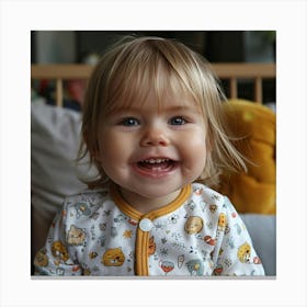 Baby Smiles 1 Canvas Print