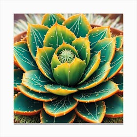 Succulent Plant 1 Canvas Print
