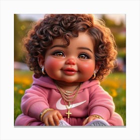 Nike Doll 3 Canvas Print