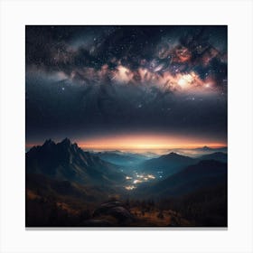 Milky Way 7 Canvas Print