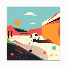 Soccer Ball Canvas Print