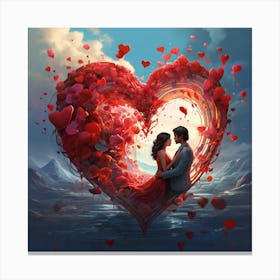 Valentine'S Day Canvas Print