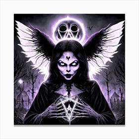 Demon Succubus Canvas Print