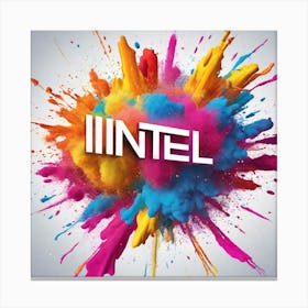 Intel Logo Canvas Print