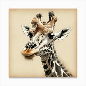 Giraffe 116 Canvas Print