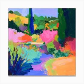 Colourful Gardens Claude Monet Foundation Gardens France 2 Canvas Print