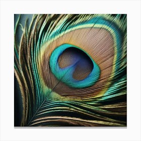 Peacock Feather 2 Canvas Print