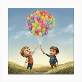 Balloons Canvas Print