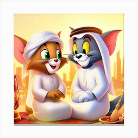 Tom And Jerry 1 Canvas Print