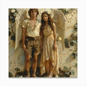 Angels And Demons Canvas Print