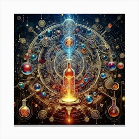 Mystical Occult Canvas Print