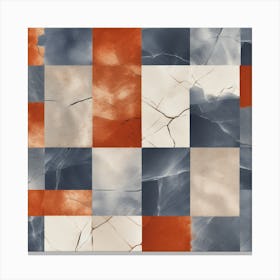 For A Grounded And Organic Feel Experiment With Different Textures Within A Grid Structure, 204 Canvas Print