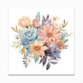 Bouquet Of Flowers 7 Canvas Print