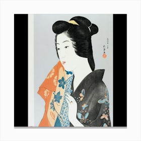 Geisha 1 Canvas Print