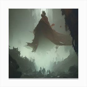 The abyss Canvas Print