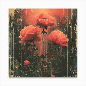 Peonies Canvas Print