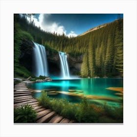 Waterfall 24 Canvas Print