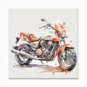 Motorbike 1 Canvas Print