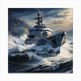 World Of Warships Canvas Print