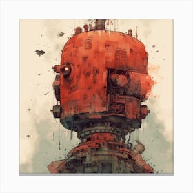 Robots From Outer Space Canvas Print