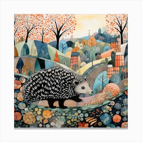 Hedgehog 3 Canvas Print