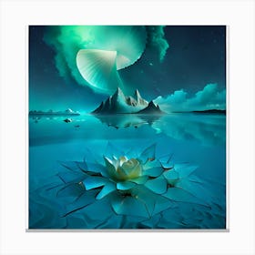 Lotus Flower Canvas Print