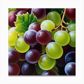 Grapes 4 Canvas Print