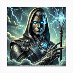 Warden Aethon Portrait 1 Canvas Print