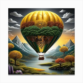 Hot Air Balloon 3 Canvas Print