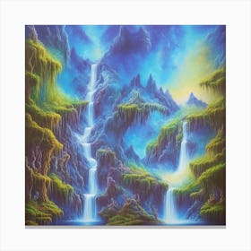 Waterfalls Canvas Print