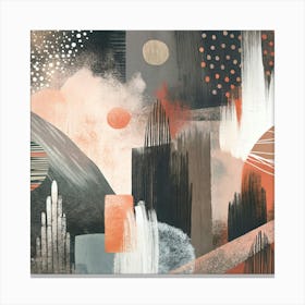 Abstract Cityscape 3 Canvas Print