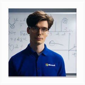 if Microsoft was a person Canvas Print